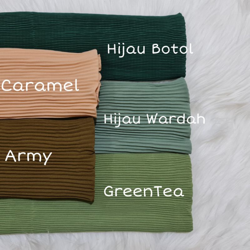 Bergo Maryam Plisket Full Lidi Premium PD 75 CM PB 90 CM