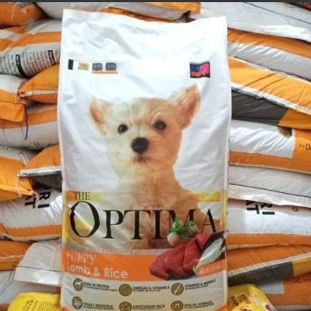 gojek/grab optima puppy lamb 18kg dog food