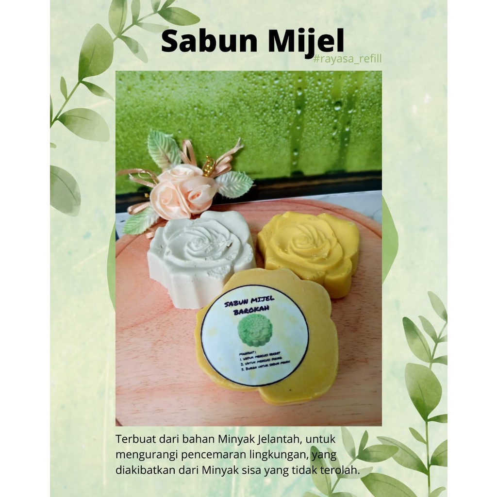 Sabun Cuci Piring Batangan | Sabun Mijel | Sabun Ramah Lingkungan | Sabun Cuci Piring Murah | Anti L