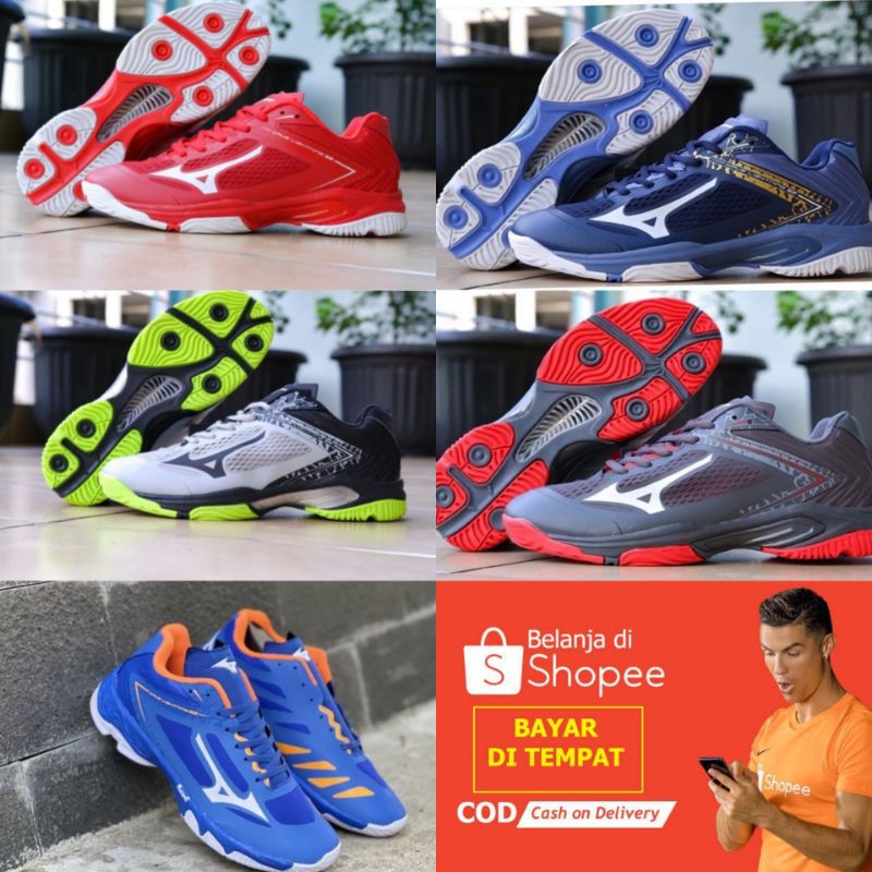 sepatu volly/sepatu voly mizuno/mizuno wlz 5 low /sepatu mizuno