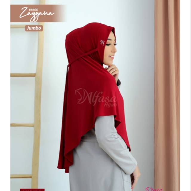 BERGO ZAYYANA JUMBO ORI ALFASA HIJAB