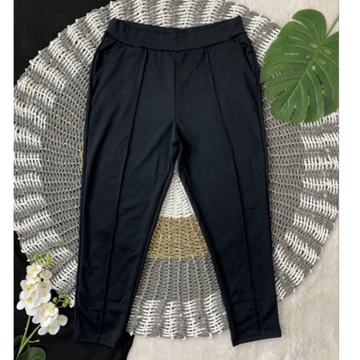 celana cewek baggy celana panjang jumbo big size wanita scuba premium / celana panjang wanita