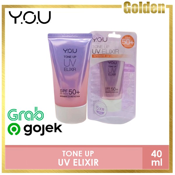 YOU Daily Skin Goods Tone Up UV Elixir SPF 50+ PA++++ Resmi