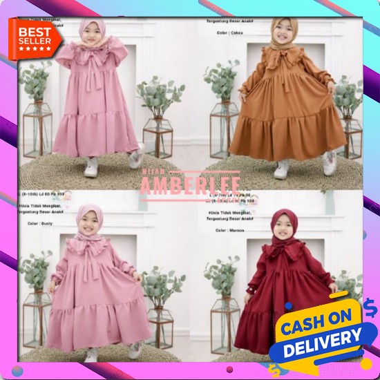 Gamis Anak/Dress Anak Sabila Original Labella Cerry Mesya Kids/ Gamis Set/ Anak Premium