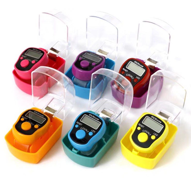 ☛TK☚ R487 Tasbih Digital LED / Tally Counter LED Lampu Free Kotak Dzikir Digital Counter Box Mika Miniatur Arab Sholat / Digital Counter LED