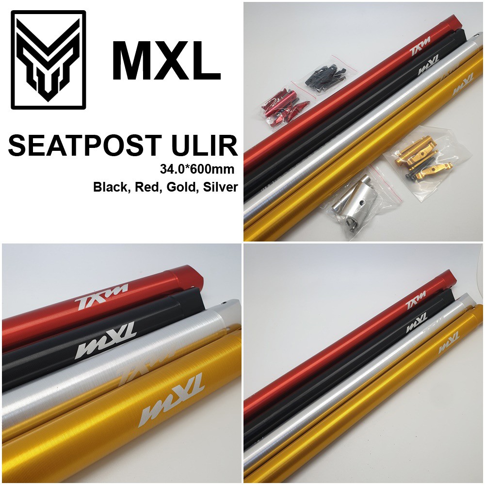Seatpost MXL Ulir Seli Folding 34.0 600mm New