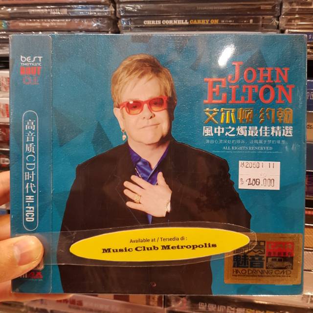 CD ELTON JOHN - THE BEST (3CD) IMPORTED CHINA