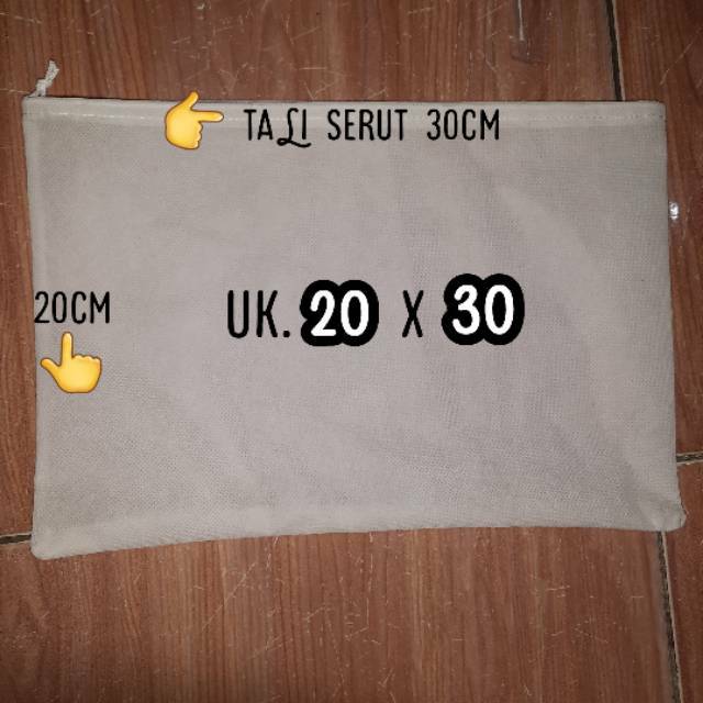 

Dustbag -/+ uk. 20 x 30 tebal PUTIH