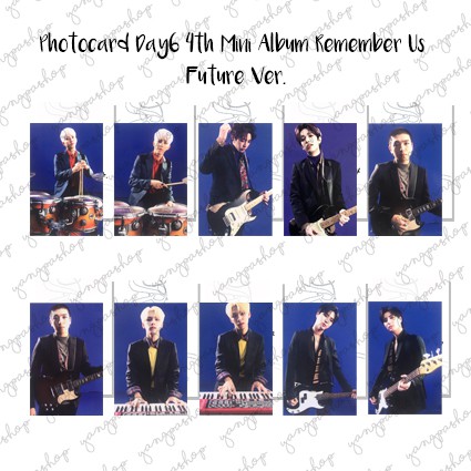 [READY / SET] DAY6 REMEMBER US DAYG PHOTOCARD FAN MADE UNOFFICIAL YANGPASHOP YOUNGK SUNGJIN WONPIL D