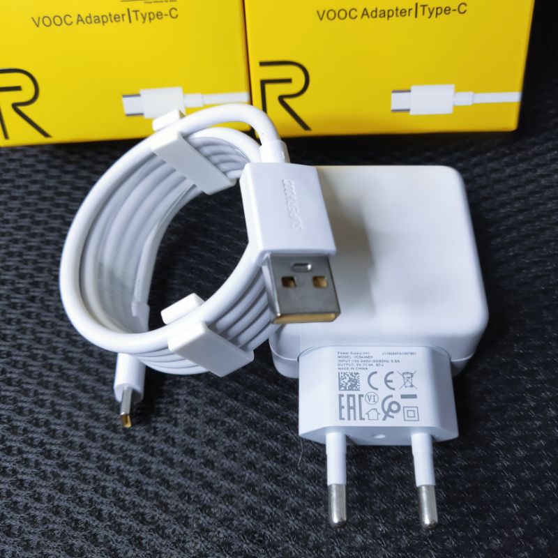 Charger Realme Tipe C Original Fast Charging Super Vooc