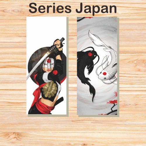 Hiasan Stiker Sticker Dinding Kultur Cultur Jepang Classic