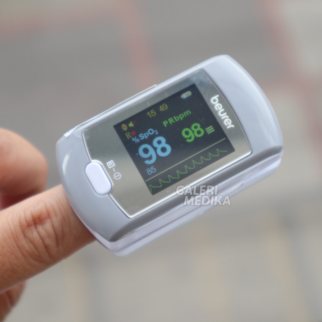 Beurer Pulse Oximeter PO-80 / PO 80 / PO80 Brand Jerman - Alat Ukur Kadar Oksigen Oksimeter