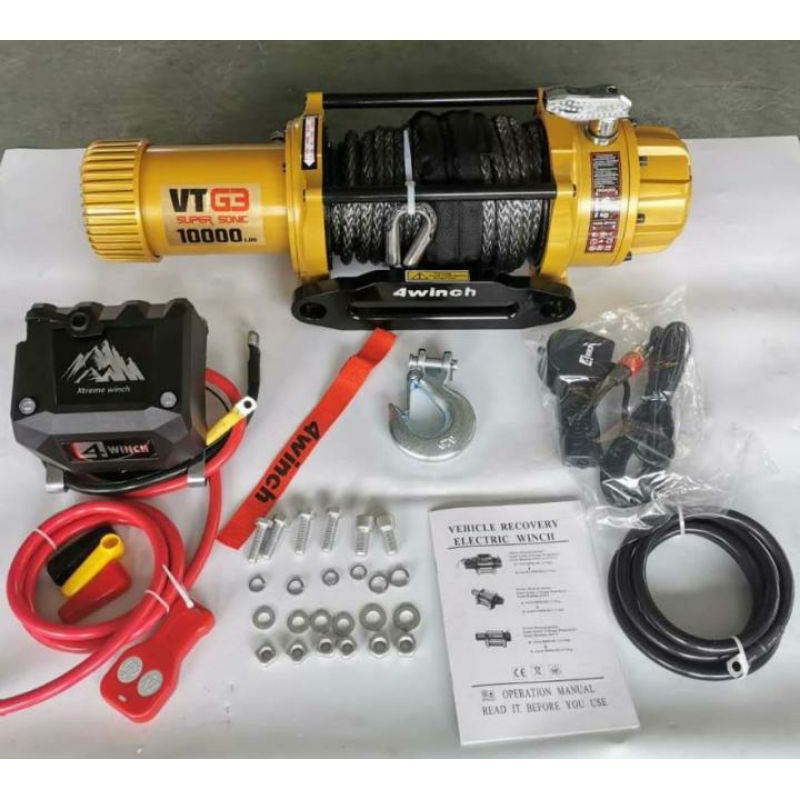 4winch 10000lb plasma high speed