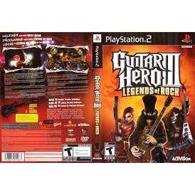 Kaset Ps2 Game Guitar Hero III Legend of Rock