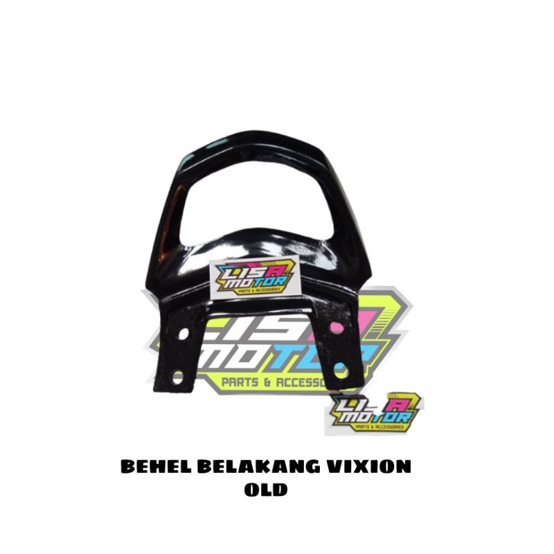 BEHEL BEGEL PLANGER VIXION OLD PEGANGAN JOK  BELAKANG VIXION OLD HITAM POLES