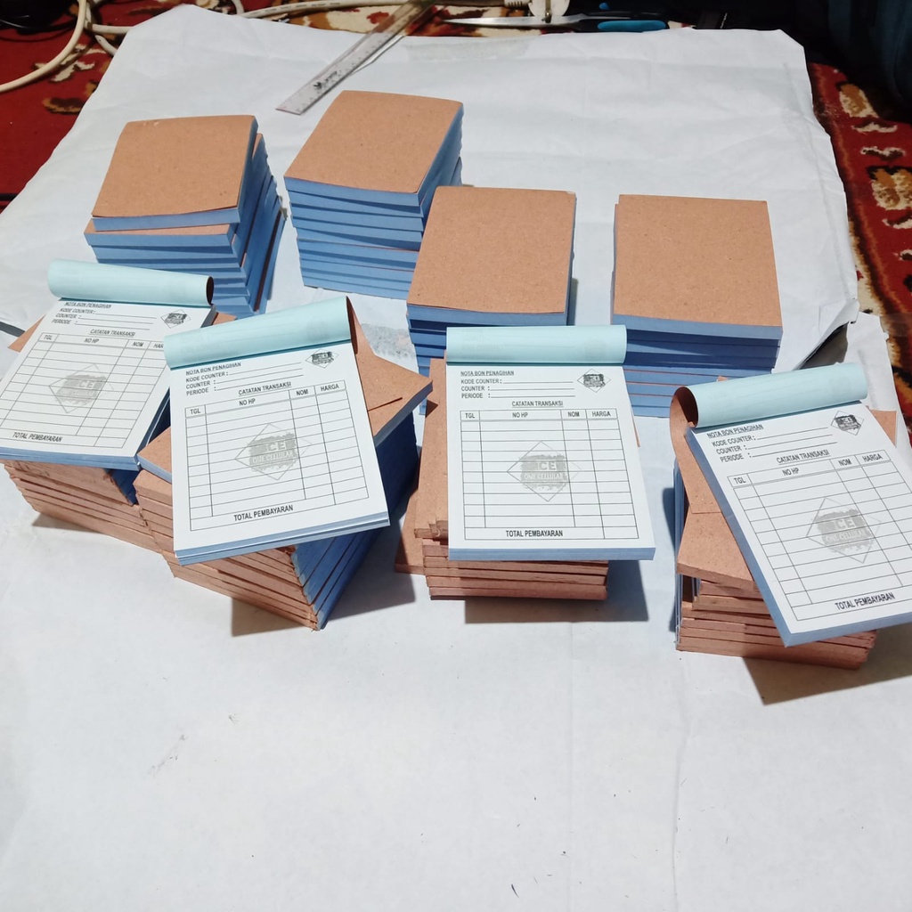 

Cetak Nota Bon Faktur BISA SATUAN 3 Ply Rangkap
