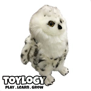 Ozco Boneka Burung Hantu Ozco  White Owl Doll OZCO 11 inch Berkualitas