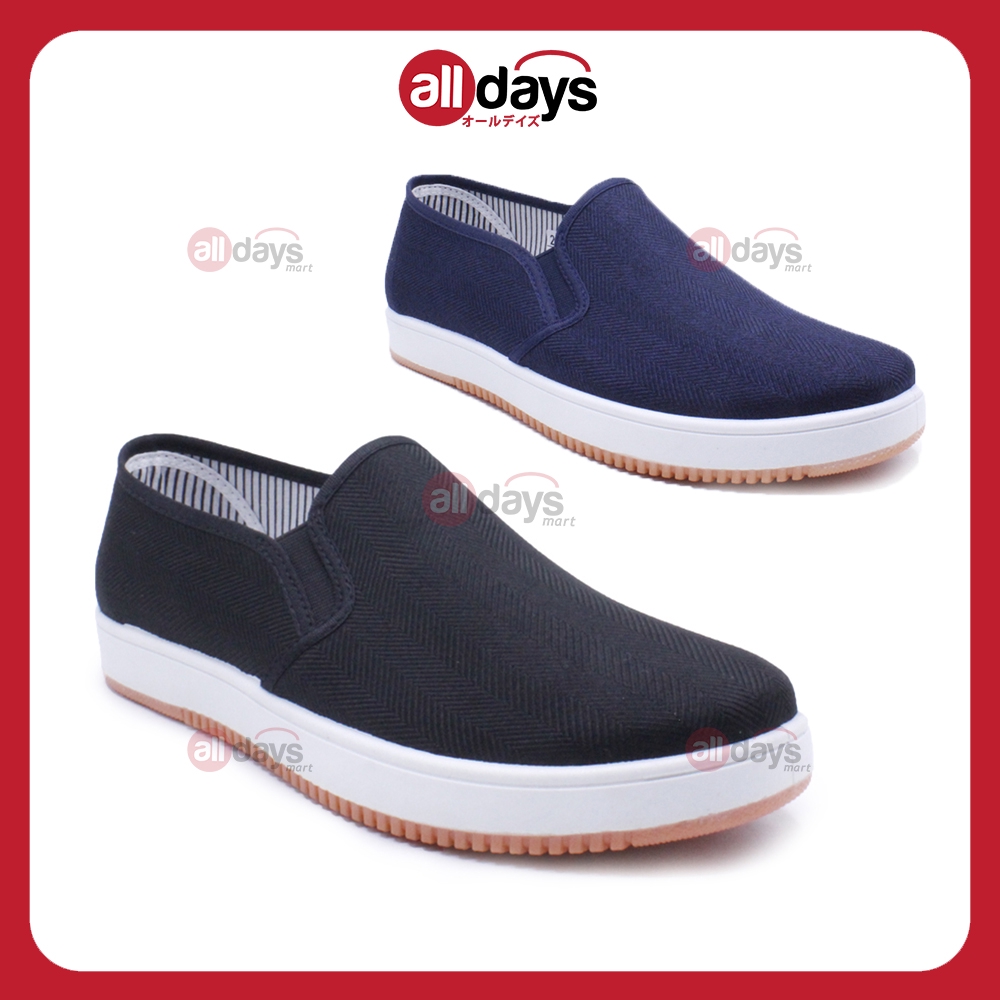 Faster Sepatu Slip On Casual Pria 2002-014 Size 40-45