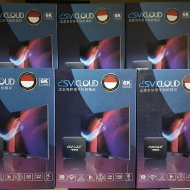Esvicloud 6k android tv box