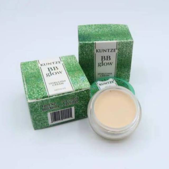 CREAM KUNTZE BB GLOW SPIRULINA BPOM