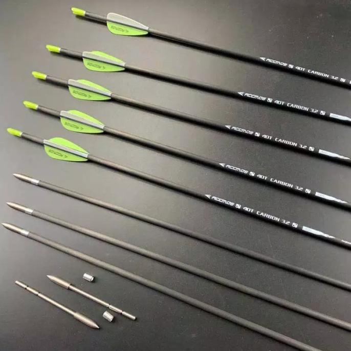 Arrow Carbon Accmos Diameter Mirip Easton X10 SPINE 800 850 900 1000