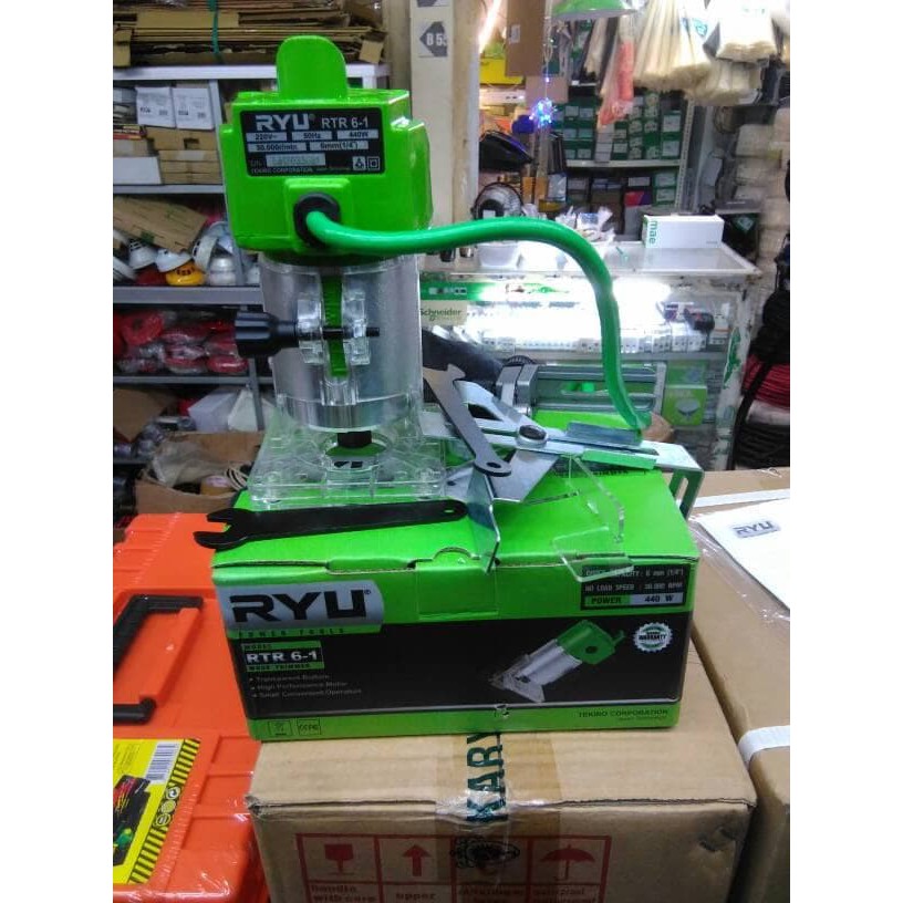 MESIN ROUTER RYU RTR 6-1 / TRIMMER RYU RTR 6-1 / MESIN PROFIL RYU