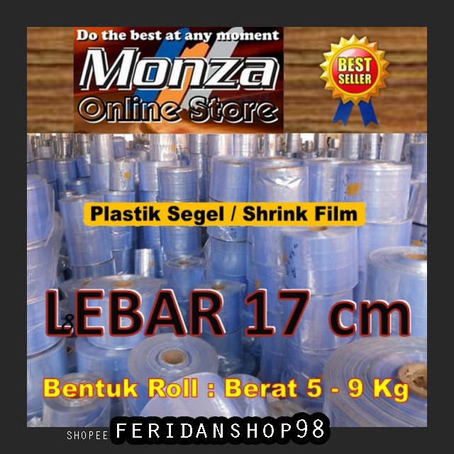 

BT514 PLASTIK SEGEL 17CM BEST X 25M SHRINK FILM BY FERIDANSHOP98