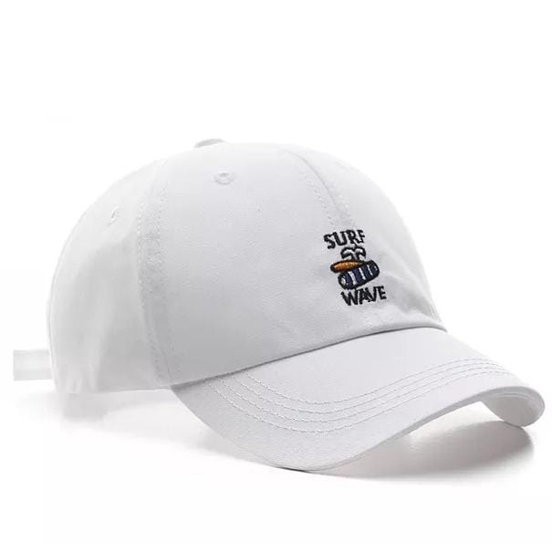Topi Surf Wave / Topi Baseball Bordir Surf Wave Ring Besi Unisex Kualitas Premium