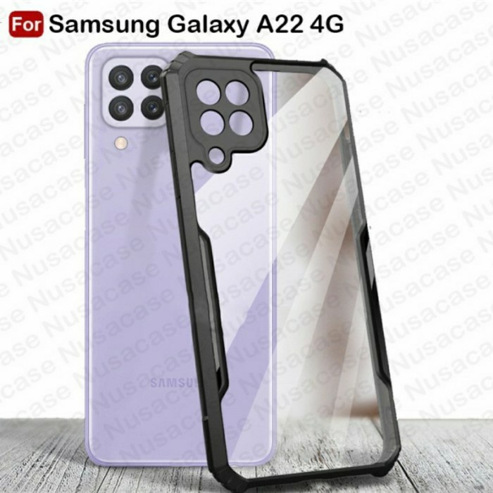 CASING COVER Clear Case Samsung A22 4G - Softcase Shockproof Samsung A22 5G -(SP)