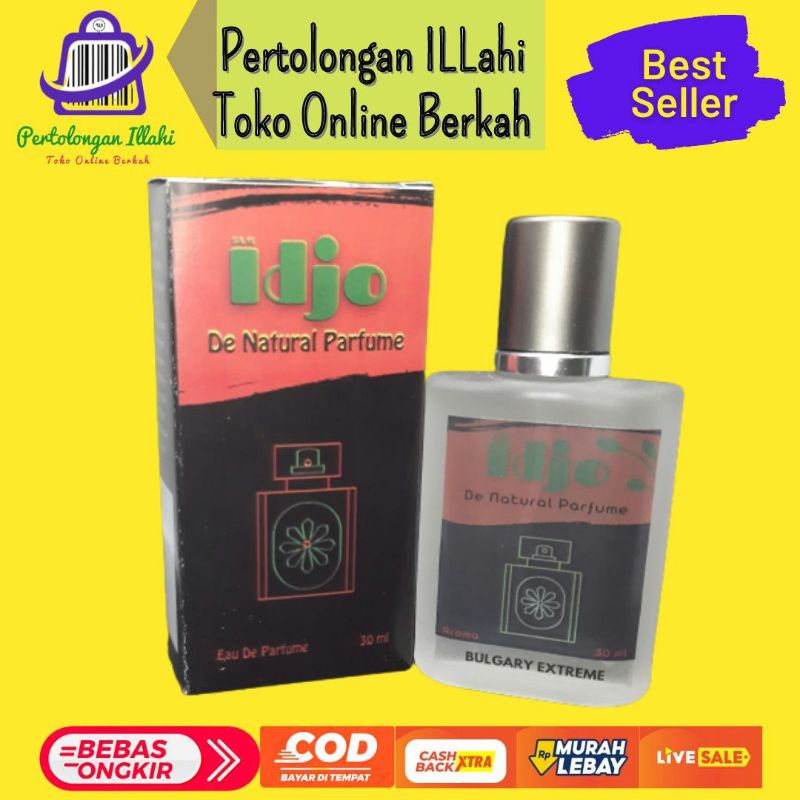 parfum aroma inspired bulgary extreme buat badan baju minyak wangi botol spray semprot 30ml eau de parfume aroma man cowok maskulin wangi tahan lama