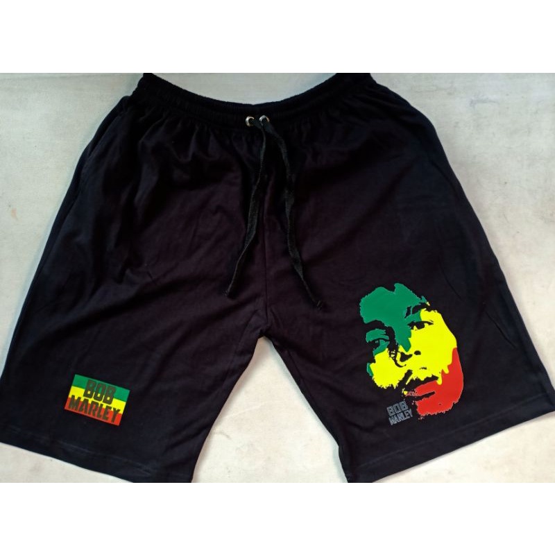 celana pendek Bob Marley reggae jamaica rasta
