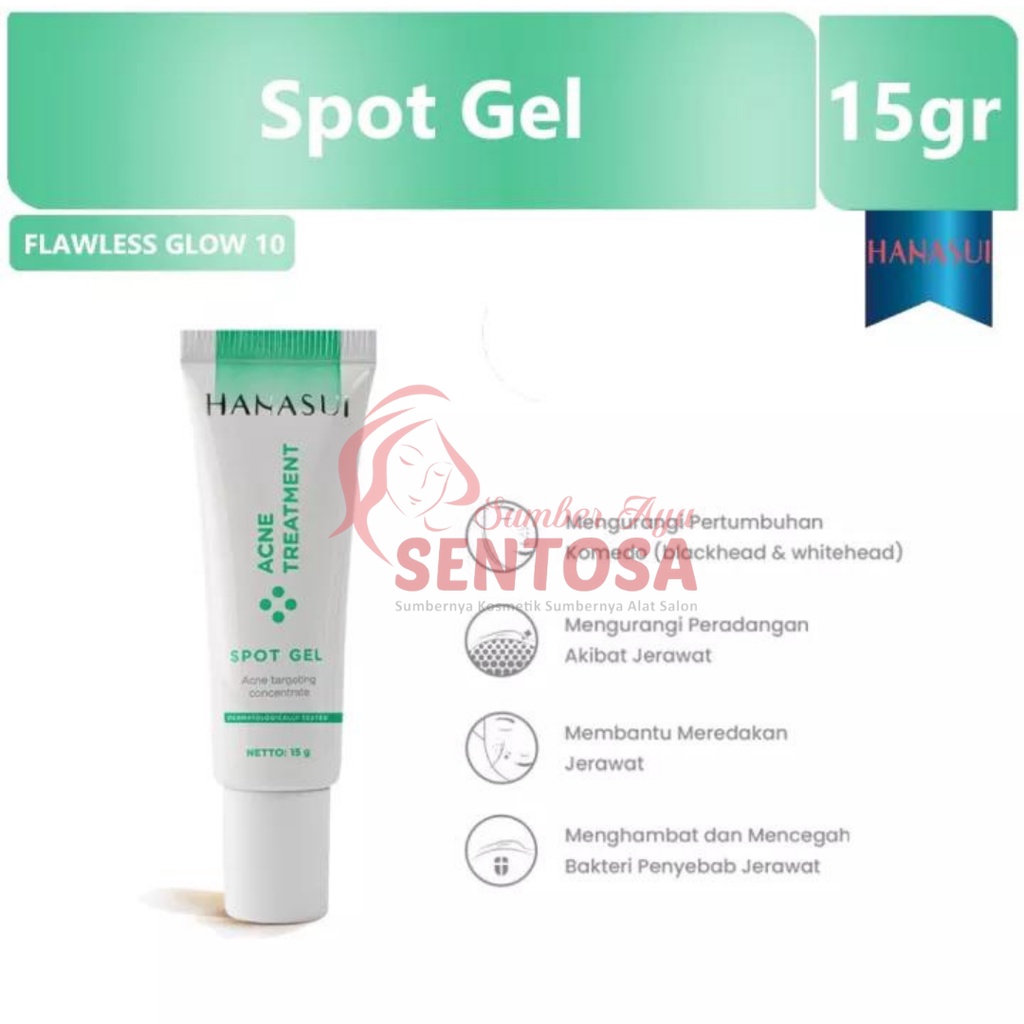 HANASUI ACNE TREATMENT SPOT GEL 15GR