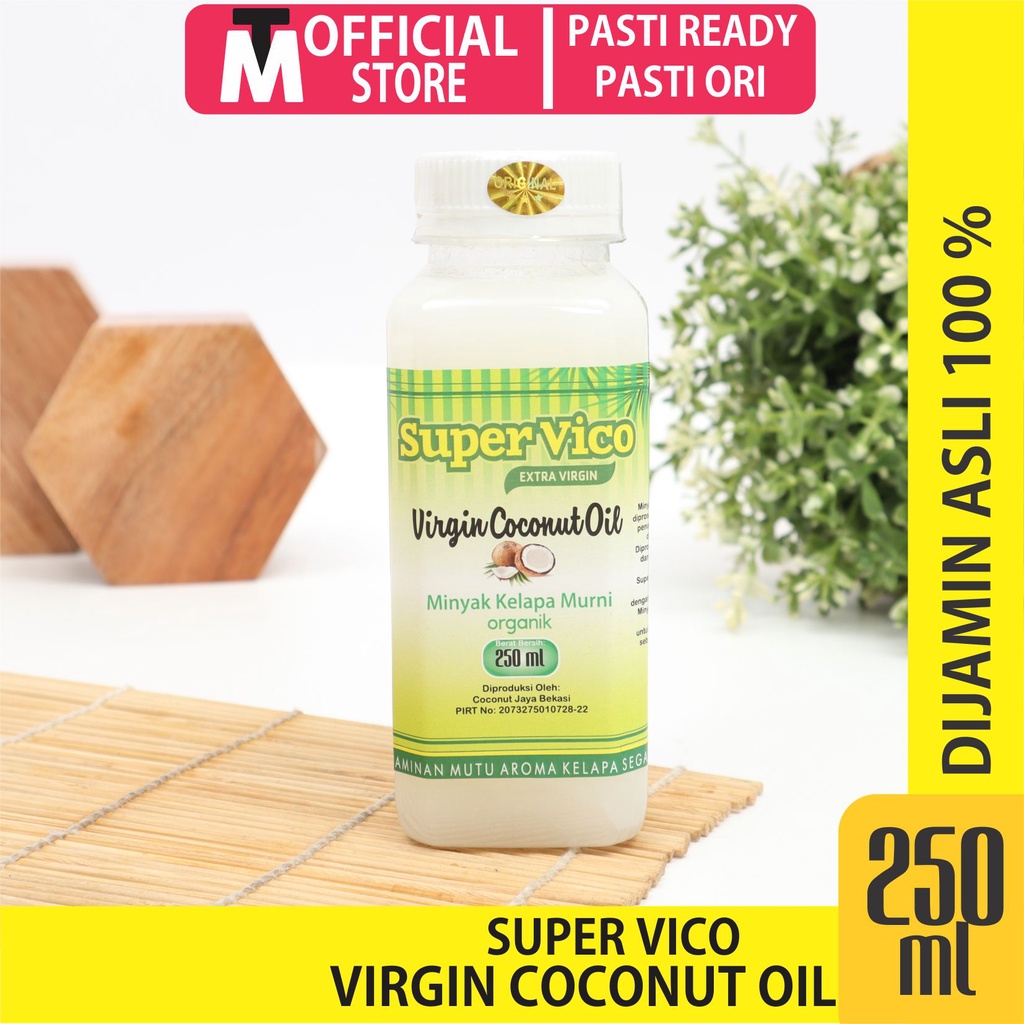 SUPER VICO VCO Virgin Coconut Oil 250 ml