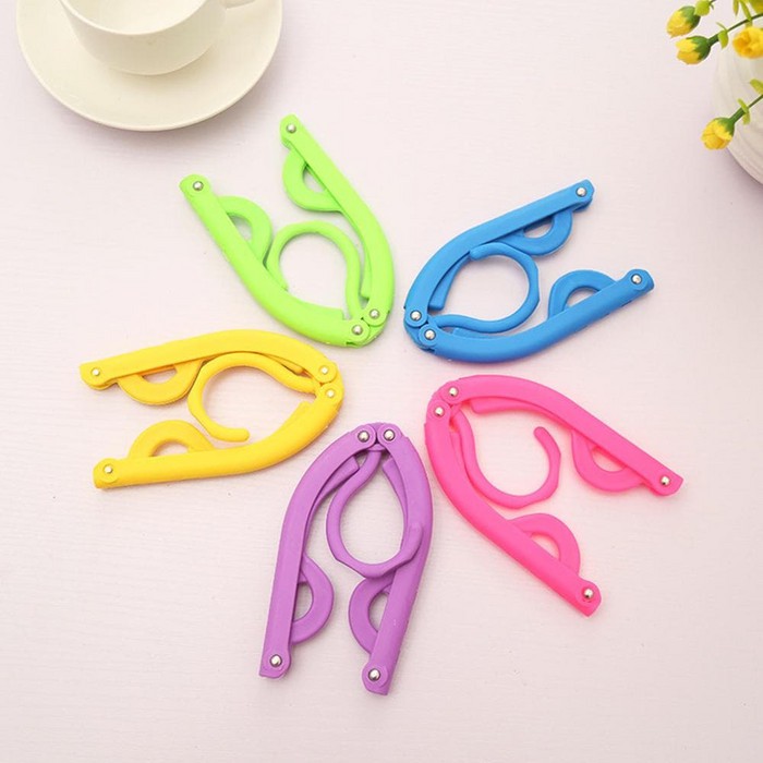 Hanger Baju Lipat Jemuran Portable Laundry / Gantungan jemur baju lipat