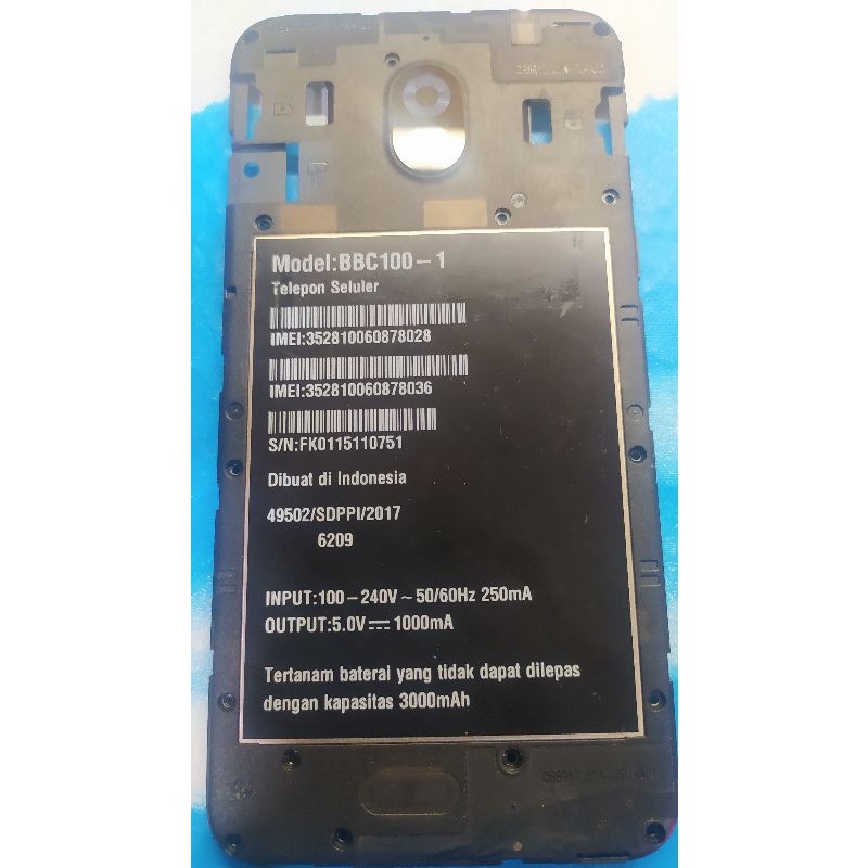 casing lcd Blackberry Aurora original copotan