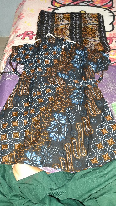 Dress Anak Cewek//baju Batik Anak Cewek//blouse Anak Cewek // Gamis Batik Anak