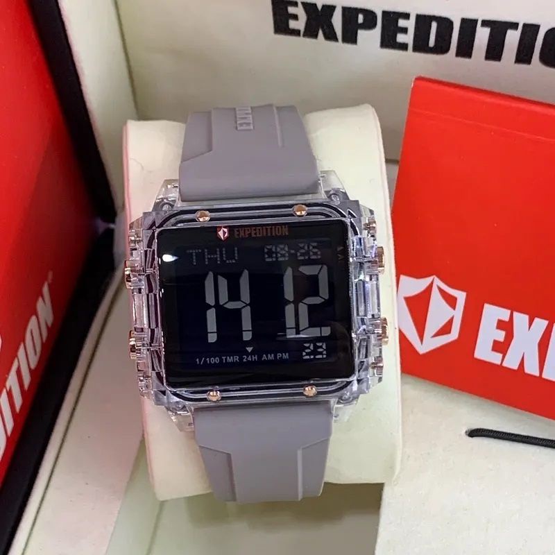 Jam Tangan Expedition E 6817 Wanita / E6817M Purple Original