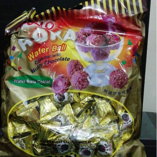 

Roka ball coklat isi 50 murahhhh
