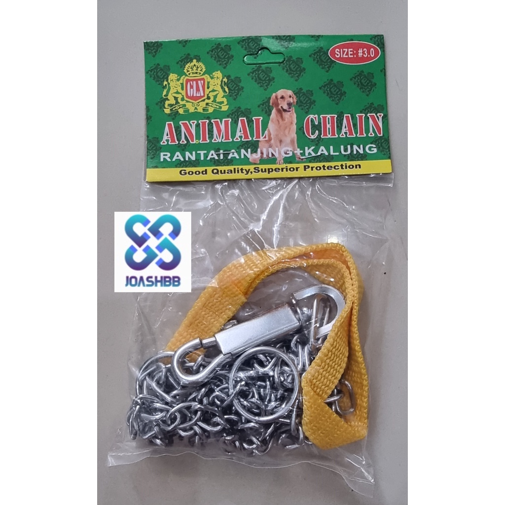 rantai anjing , rantai kucing , rantai hewan , rante 2 mm 2.5mm 3mm