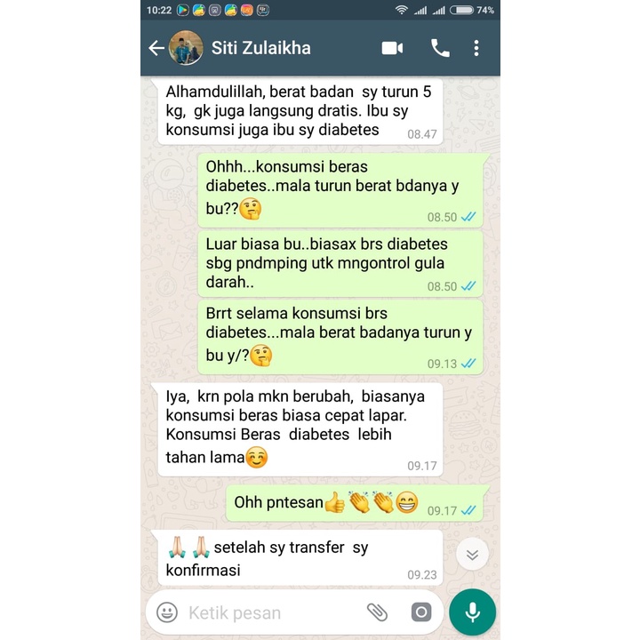 

Terlaris! Beras Diaberice Amandia Organik EKA FARM Kan Vakum 1 Kg