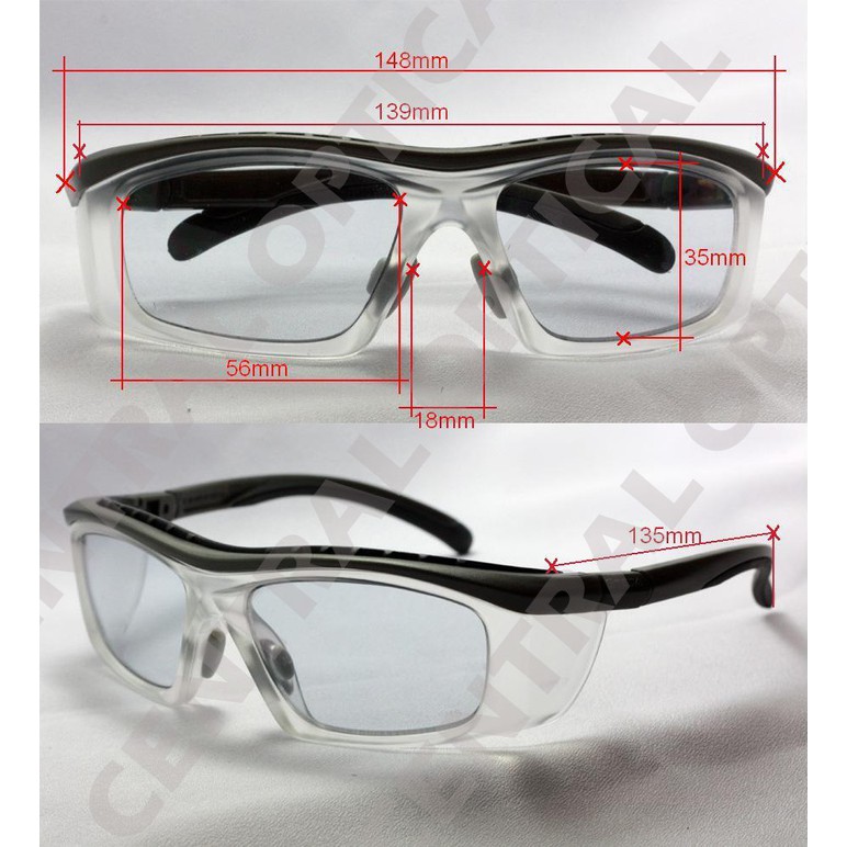 Kacamata Safety minus