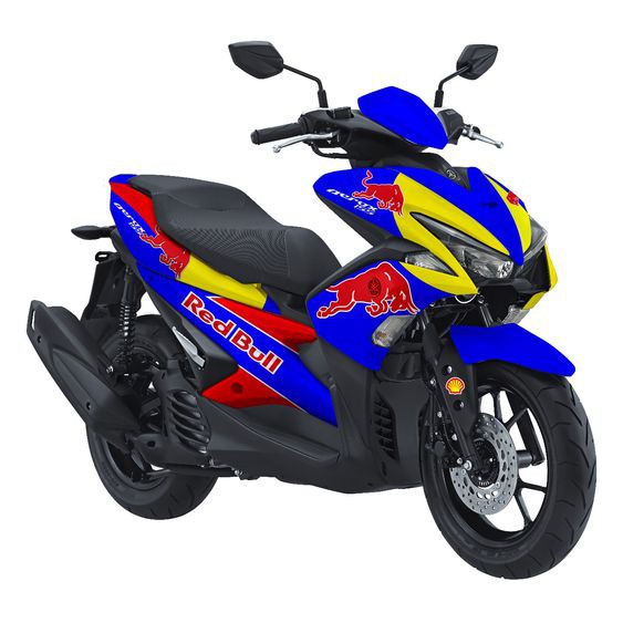 Stiker DecalSticker Full Body Aerox NVX  155 Redbull Red Bull