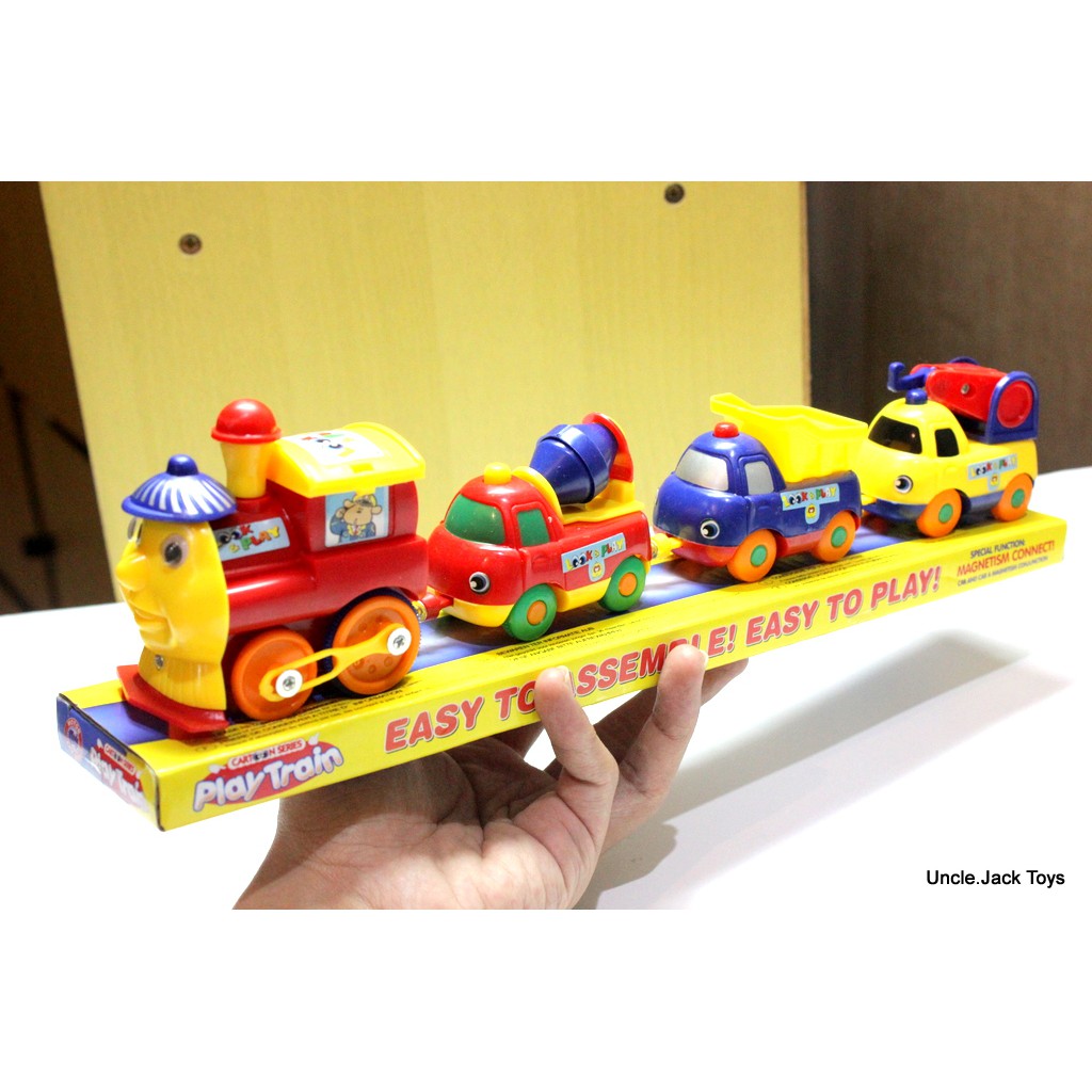 Jual Mainan Anak - Kereta Play Train Cartoon Series | Shopee Indonesia