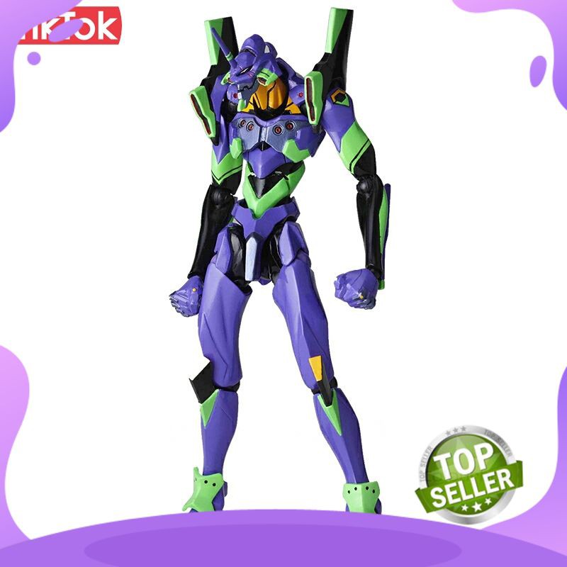 Action Figure Terbaru Eva Neon Genesis Evangelion Eva-01 Jenis Tes 01 Mainan Action Figure Model Bon
