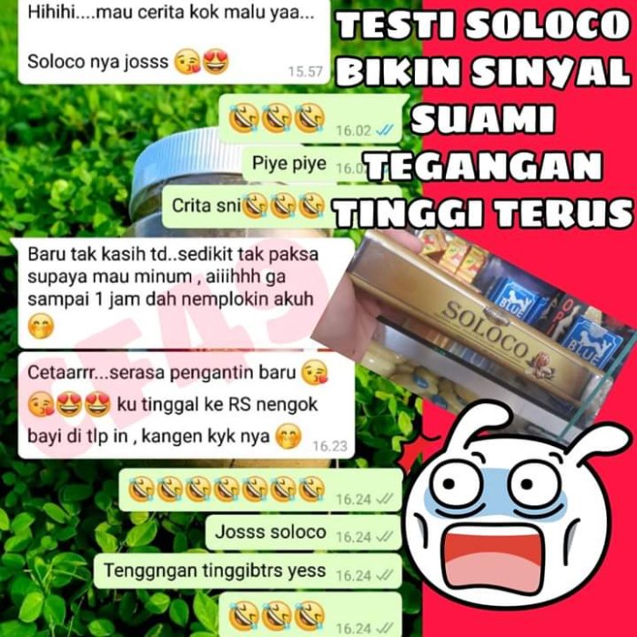 PALING AJIB soloco candy ecer penambah vitalitas pria