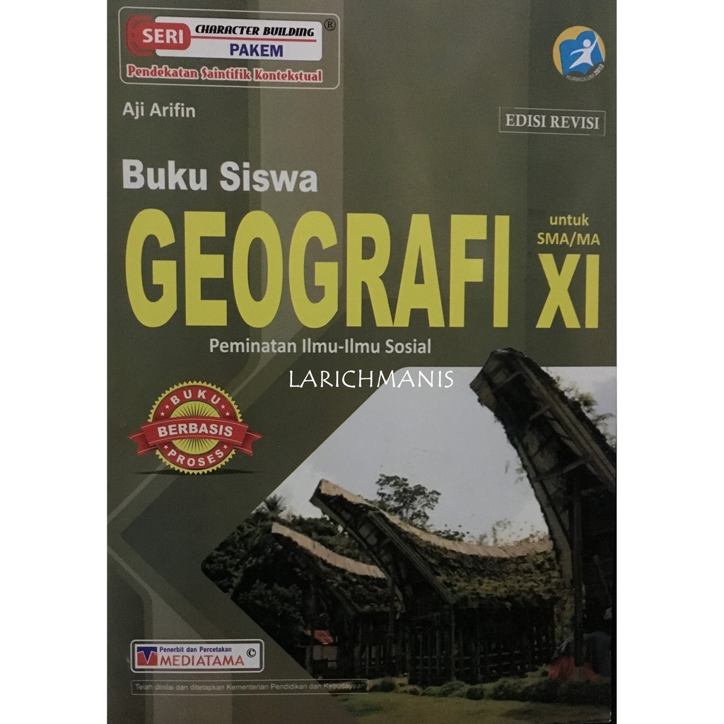 BUKU GEOGRAFI KELAS 11 MEDIATAMA