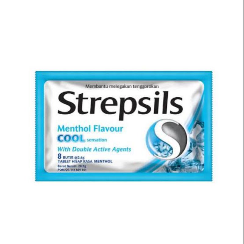 Strepsils Menthol Candy isi 8butir