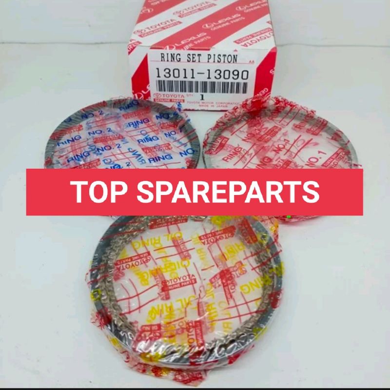 RING SEHER RING PISTON STD TOYOTA KIJANG 5K
