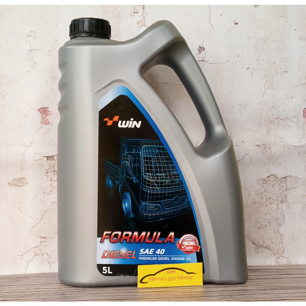 WIN FORMULA DIESEL SAE 40 5L OLI MESIN DIESEL