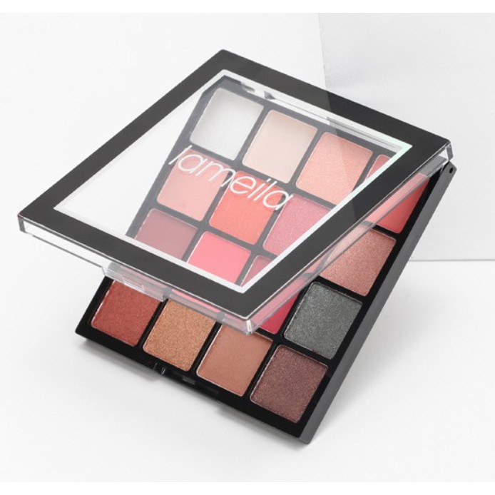 LAMEILA 16 Colors Glitter Matte Eyeshadow Palette Color Shimmer And Matte Eye Shadow LA021 5015